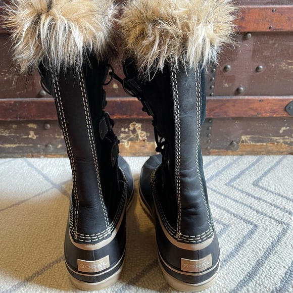 Sorel ‘Joan of Arctic’ womens black snow boots- size 9 - Picture 5 of 7